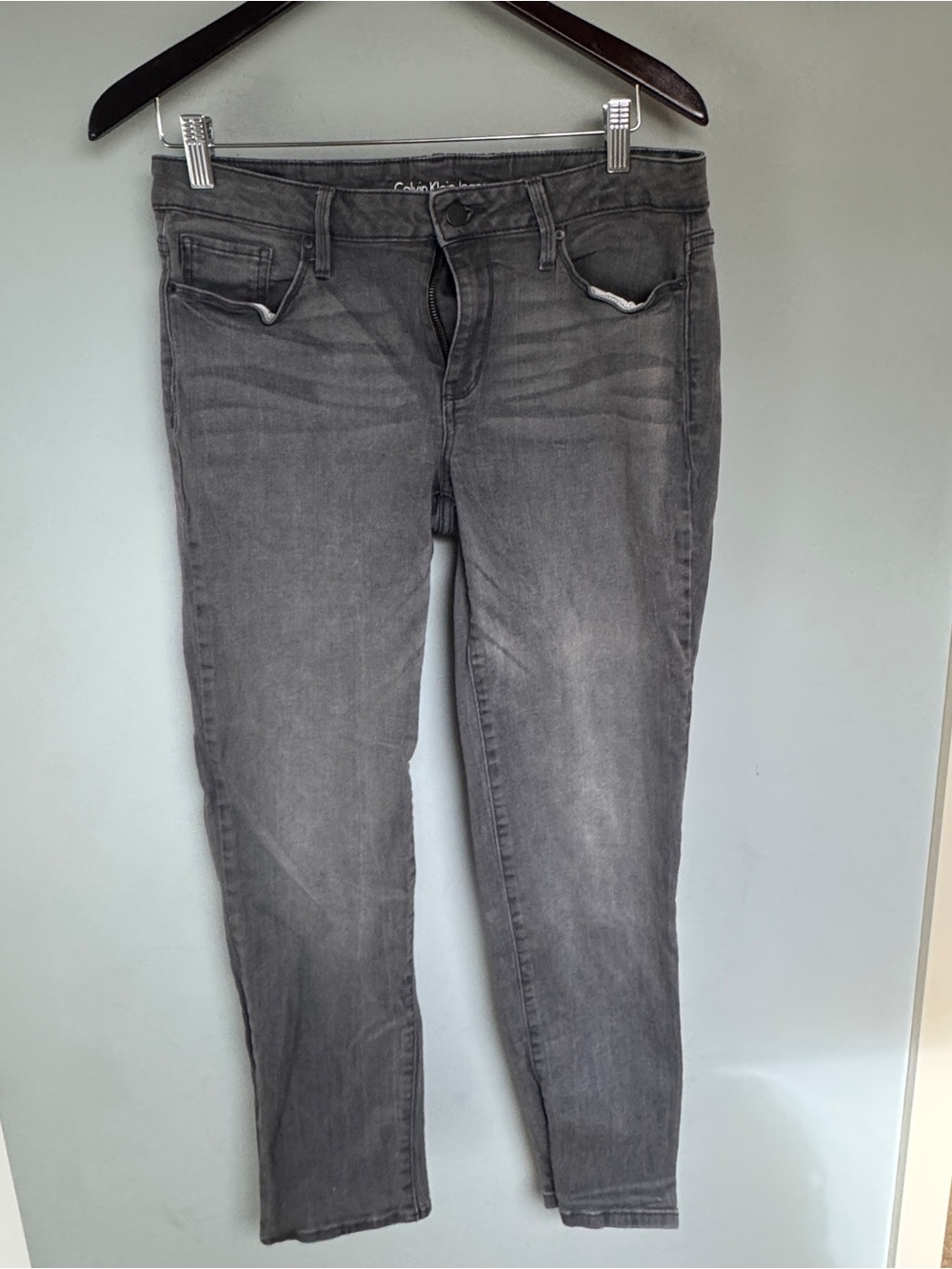 Calvin Klein Women’s Gray Skinny Jeans